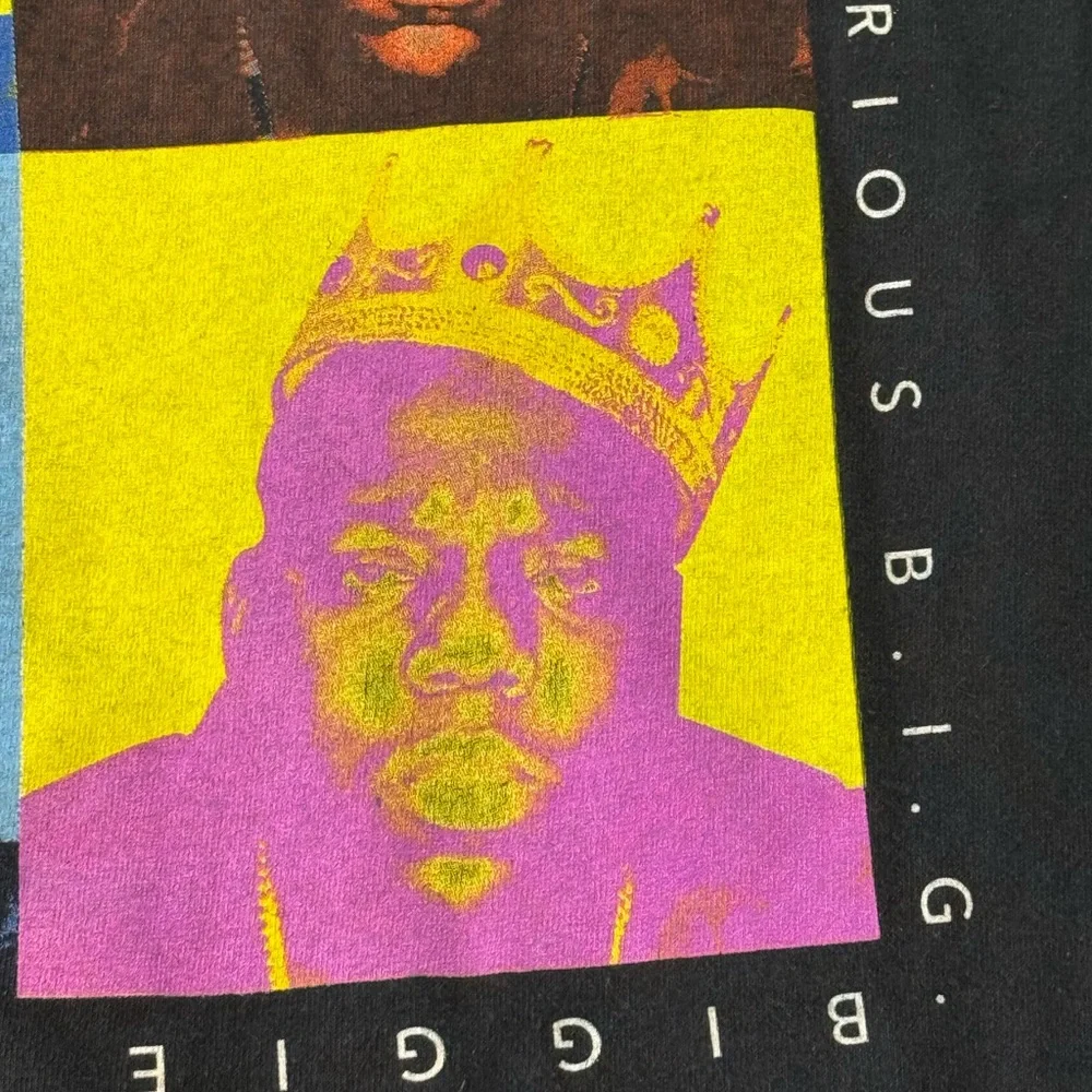 Notorious BIG‎ graphic Tee XL Black